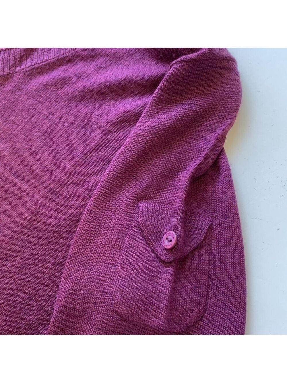 Woolrich Women V Neck Long Sleeve Sweater Size SP - Picture 10 of 11